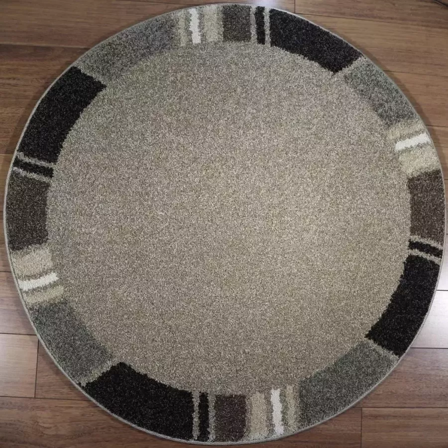 Merinos Vloerkleed Casa 852-70 Beige 160x160 cm-Round