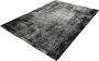 Merinos Vloerkleed Craft deluxe zwart grijs vintage-120 x 170 cm - Thumbnail 2