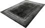 Merinos Vloerkleed Craft deluxe – zwart grijs vintage lijst abstract -120 x 170 cm - Thumbnail 2