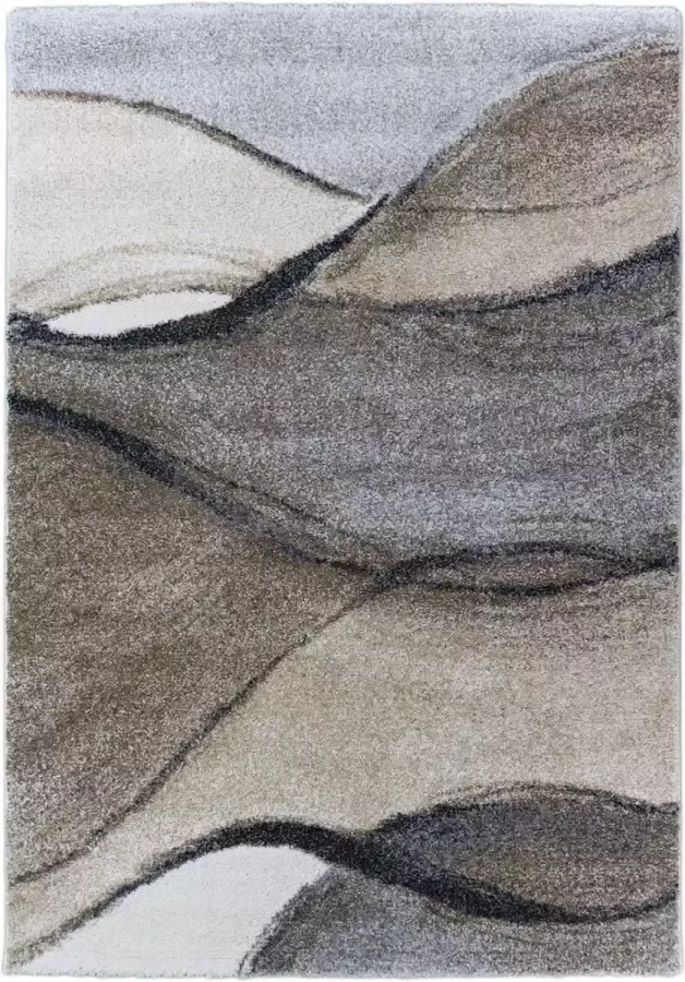 Merinos Vloerkleed Elegant 12755-870 Grey-Beige-160x230 cm