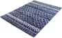 Merinos Vloerkleed Indigo 22381 335-Blue-200 x 290 cm - Thumbnail 1