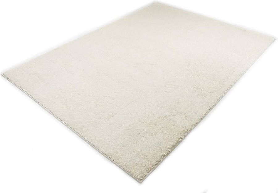 Merinos Laagpolig Vloerkleed Montana Crème -80 x 150 cm