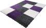 Merinos Vloerkleed Shaggy Plus 910 Grey Lilac 80x150 cm - Thumbnail 2
