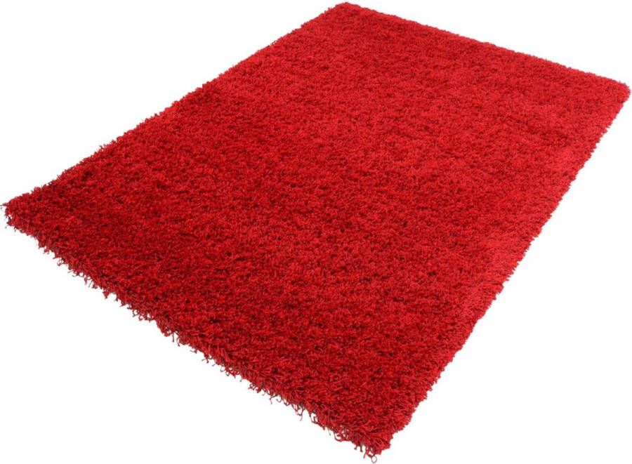 Merinos Vloerkleed Shaggy Plus 958 Red 200x290 cm