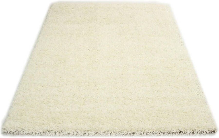 Merinos Vloerkleed Shaggy Plus 963 White 160x230 cm