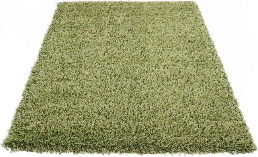 Merinos Vloerkleed Shaggy Plus 965 Green 120x170 cm