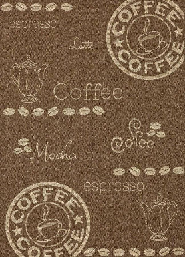 Merinos Vloerkleed Sisal Koffie Bruin-120 x 170 cm