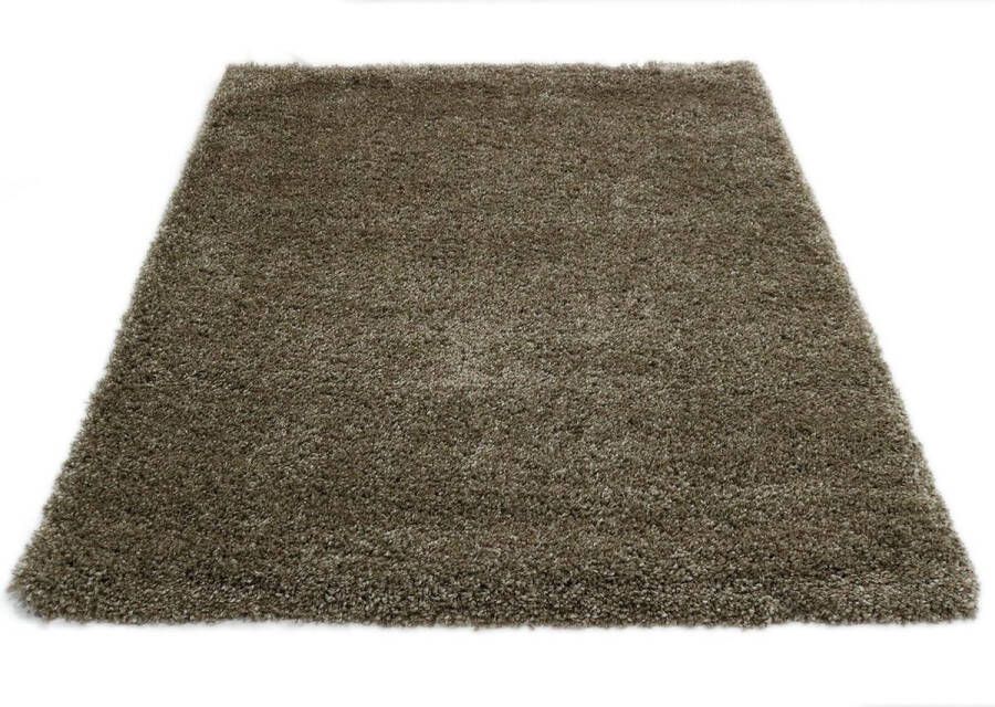 Merinos Karpet24 Vloerkleed Shaggy Deluxe 5533-95 Taupe 200x290 cm