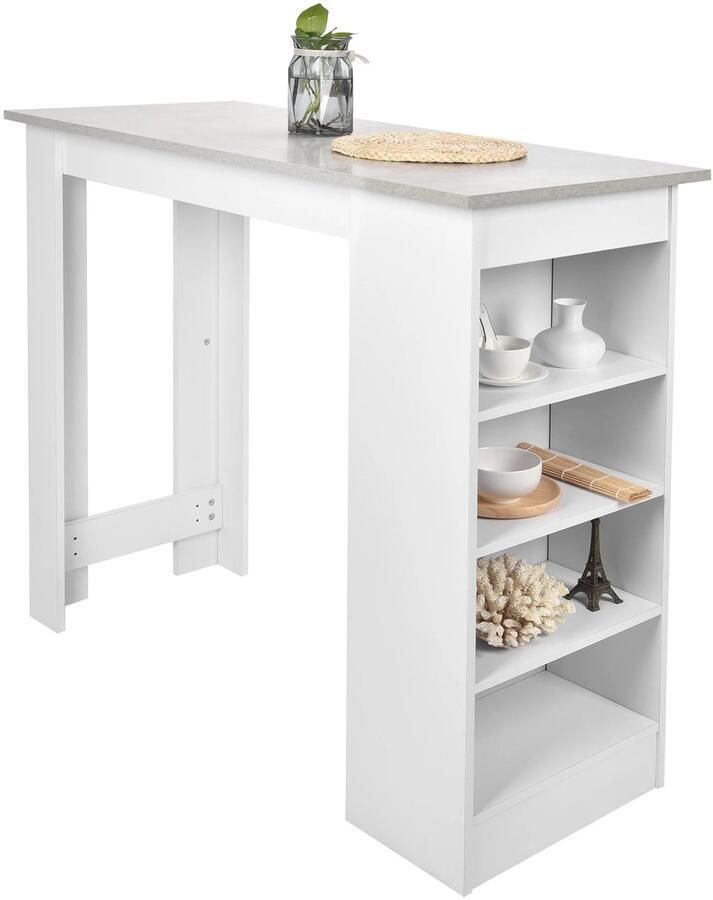 MERKL0S tafel Salon tafel Thuisbenodigdheden Laptoptafel Multi-opslagruimte Bureau Koffiebartafel voor thuis Woonkamer Restaurant