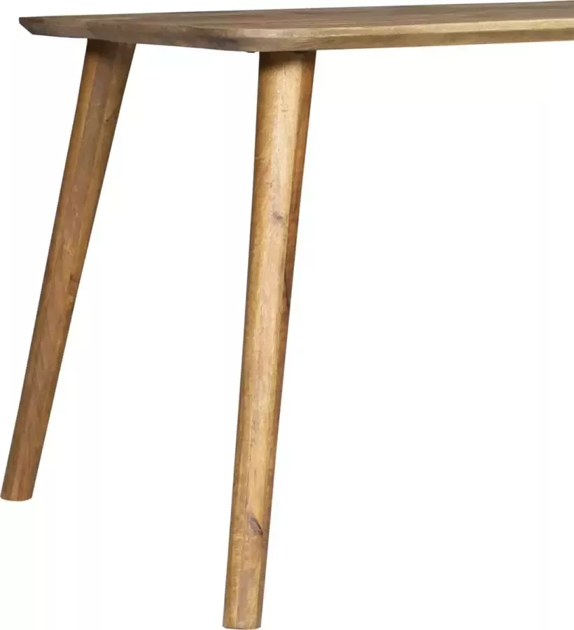 Homestylingshop.nl Eettafel industrieel Eettafel Sara Eetkamertafel modern 90 cm