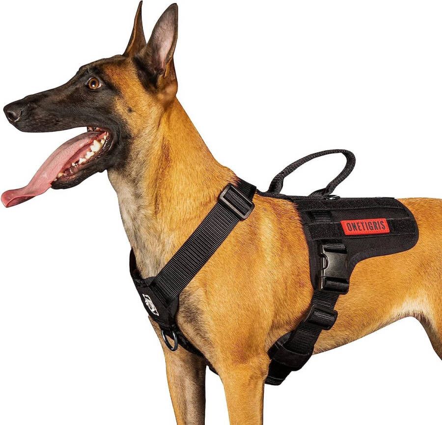 Merkloos Colossus tactische handharnas anti-trekharnas verstelbare handgrepen met grote handgreep en comfortabele brush kissing handgrepen geschiedenis van middelgrote tot grote handtraining