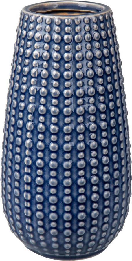 Merkloos Keramische vaas voor bloemen wit moderne bloemenvaas 23 cm decoratieve vaas voor pampasgras vintage handgemaakte keramische vazen cadeau voor thuis woonkamer slaapkamer bureau