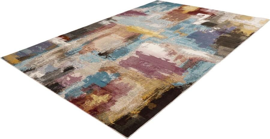 'merkloos'' Lalee Picasso Artisan vloerkleed industrieel vintage laagpolig trendy multi kleuren 160x230cm