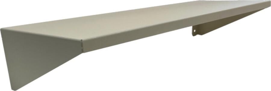 'merkloos'' PDmade Stalen Wandplank Beige W001 60x20cm