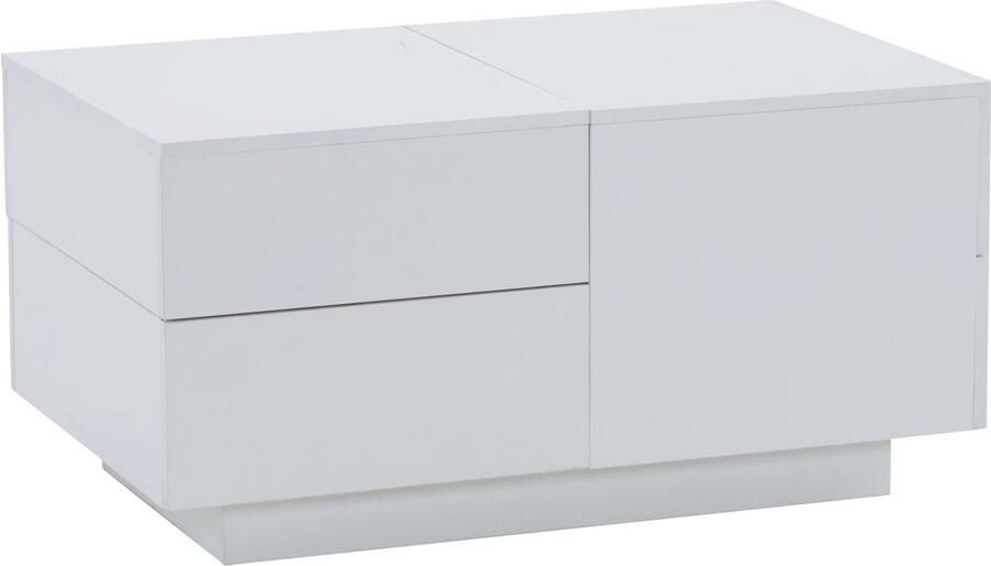 Merkloos RoyaLuxe Salontafels Salontafel Bijzettafel Tafel Sidetable Eettafel Tafels Woonkamer Keukentafel Salontafel Met Opbergruimte Salon Tafel Tafeltje Woonkamer Tafel Woonkamer Tafeltje Modern