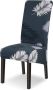Merkloos Stoelhoes XL set van 6 stretch stoelhoezen kantelbare stoelen XL voor eetkamerstoelen elastaan universele stoelhoes grote eetkamerstoel hoezen voor stoel eetkamer hotel banket grijze - Thumbnail 1