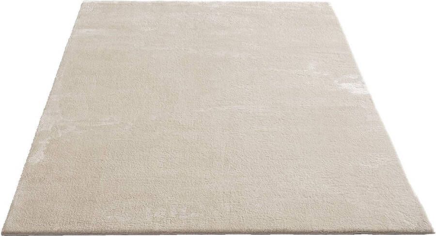 Merkloos Vloerkleed Olivia woonkamertapijt 100% polyester beige 160x230 cm