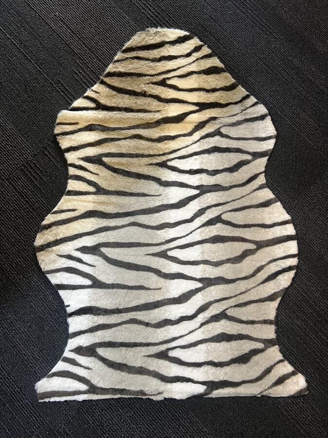 'merkloos'' Vloerkleed zebra 60 x 90 cm