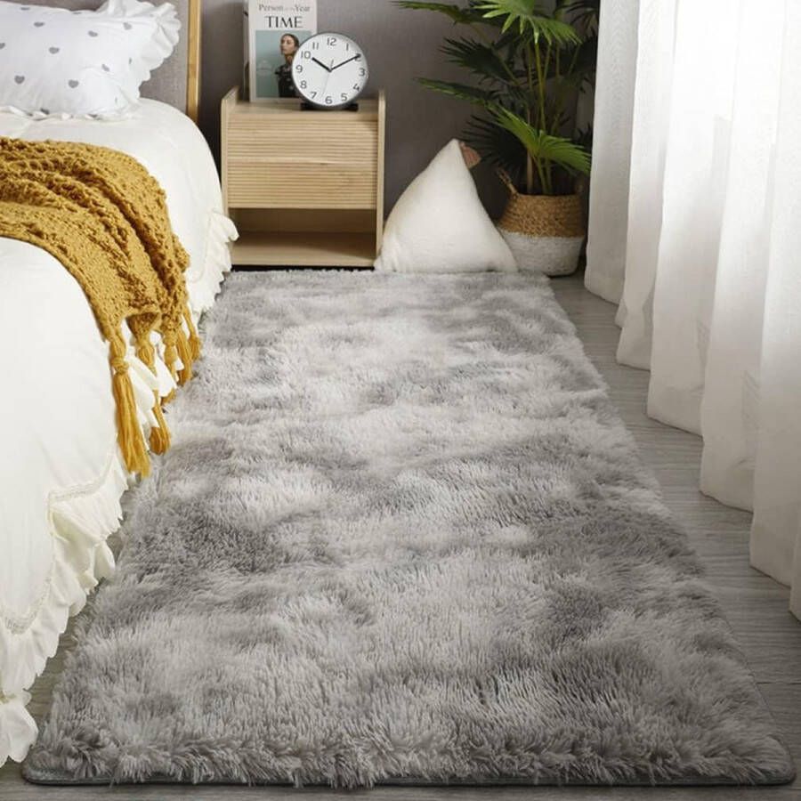 Merkloos Woonkamertapijt luxe antislip tapijt Groot dik vloerkleed -Moderne woondecoratie 160 x 230 cm