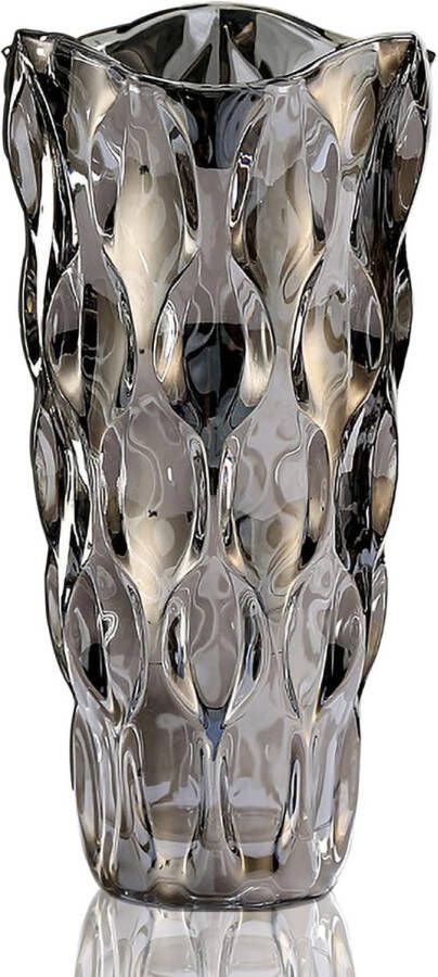 Merklose Glazen bloemenvaas moderne minimalistische vaas Scandinavisch glas bloemen handgemaakt bloemenarrangement decoratie hydrocultuur ornament voor thuis eettafel cadeau voor bruiloft