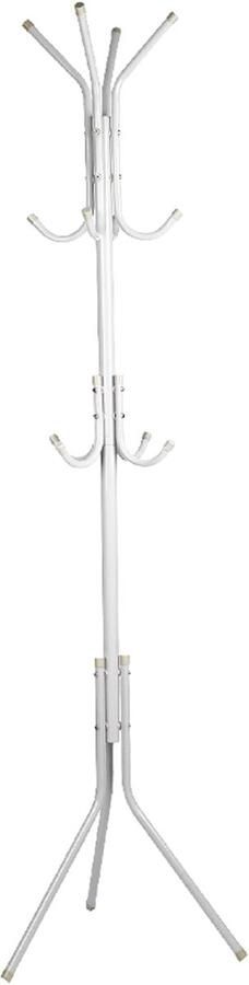 Merklose- Kapstok Staand Metaal wit 37431