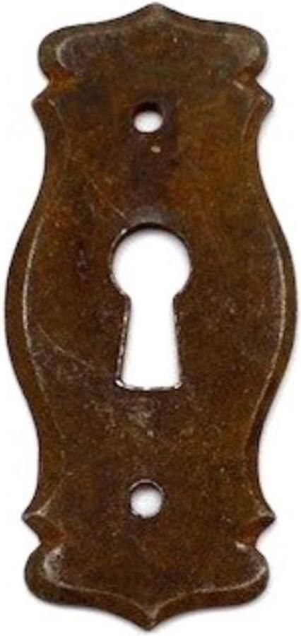 Metal Style Sleutelplaat IJzer Roest Medium 33x72mm