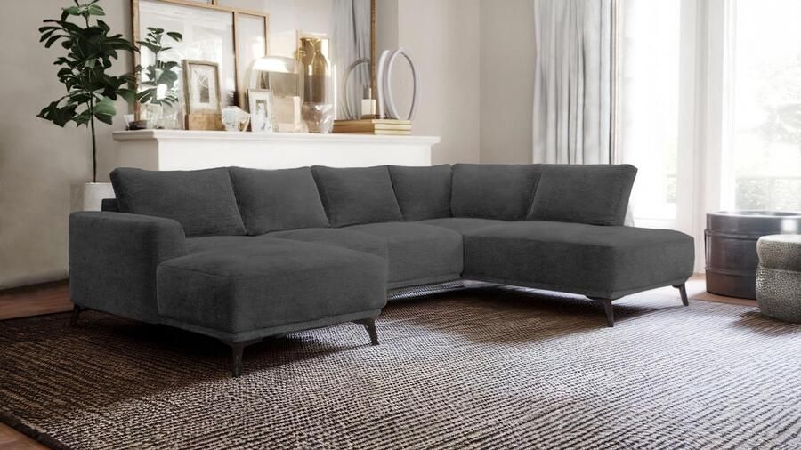 Meuba Home Hoekbank Zara U-Bank Grijs