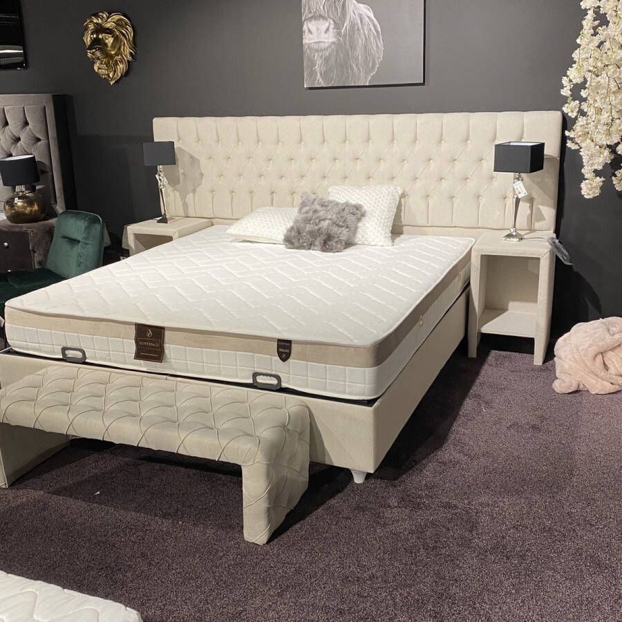 Meuba Home Hoekbank Icardi U-Bank met bedfunctie en opbergruimte Grijs Wit - Foto 4