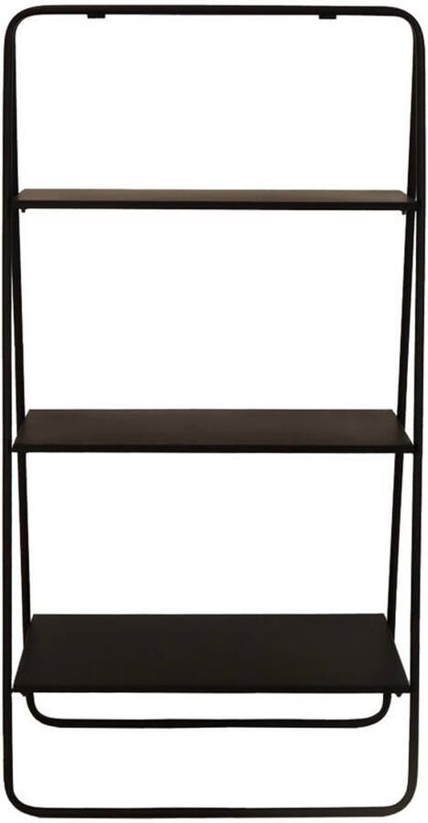 Meubel en Keuken Kast Zwart 3 legplanken Design