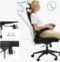 MeubelGigant Bureaustoel Computerstoel Ergonomische stoel Verstelbare Stoel Schommelfunctie Zwart - Thumbnail 2