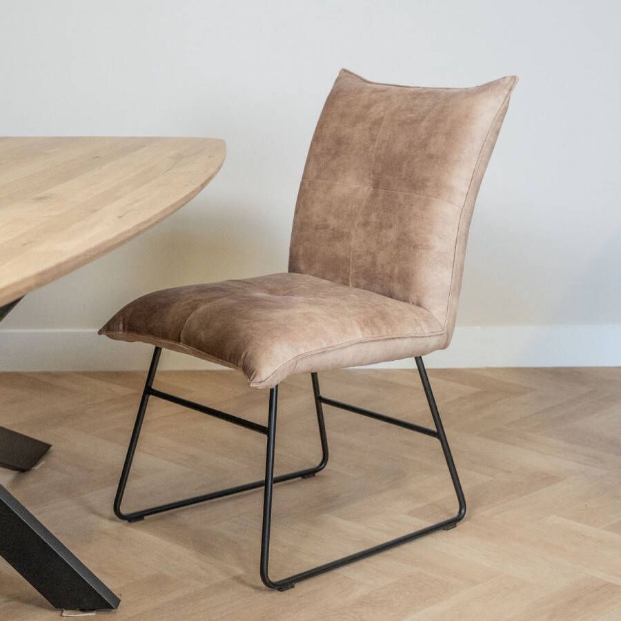 Wildeboer & van der Weide Eetkamerstoel Ivo Adore Taupe