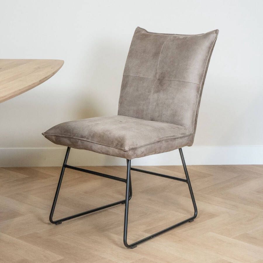 Wildeboer & van der Weide Eetkamerstoel Ivo Clyde Sand