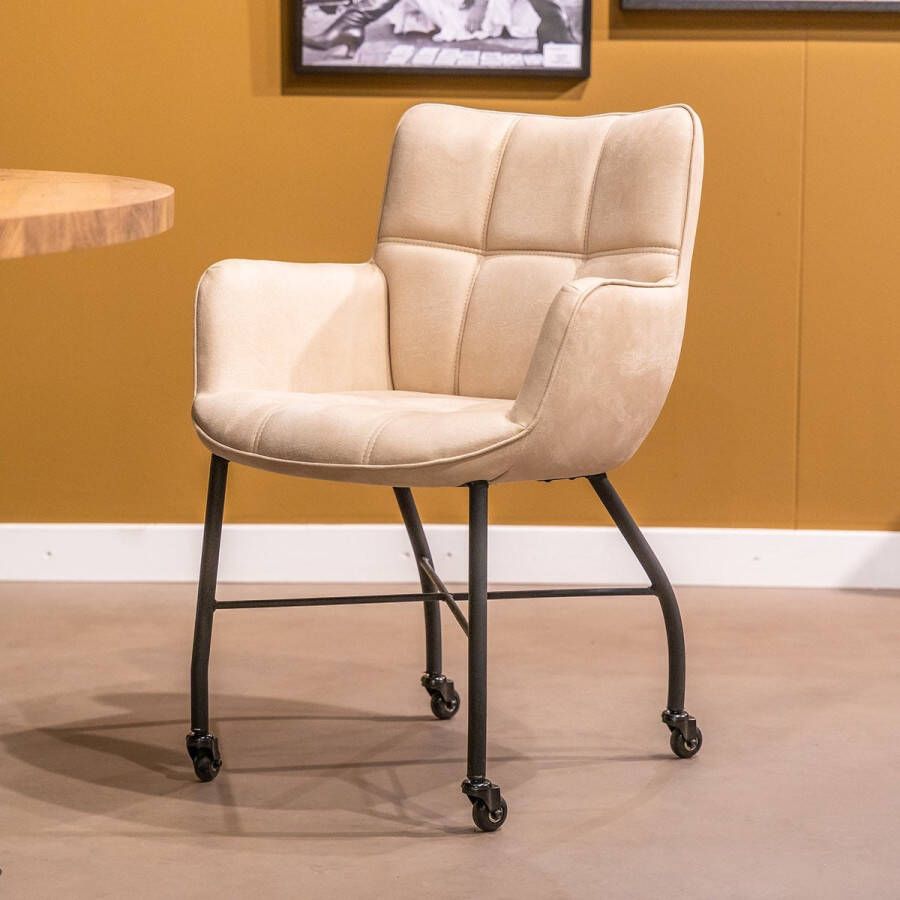 Meubelbaas Eetkamerstoel Maud Chicago Toffee