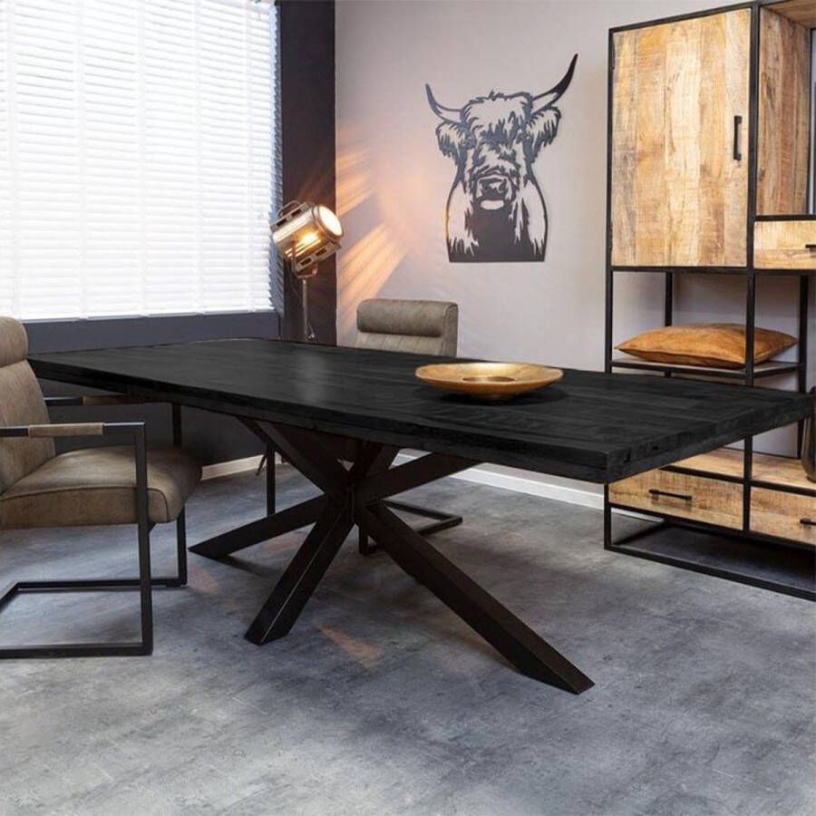 Meubelbaas Eettafel Apollo Black