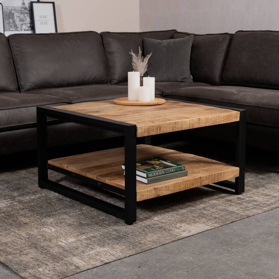 Meubelbaas Salontafel Britt Double Square