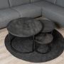 Meubelbaas Salontafel New York Triole All Black Set of 3 - Thumbnail 1