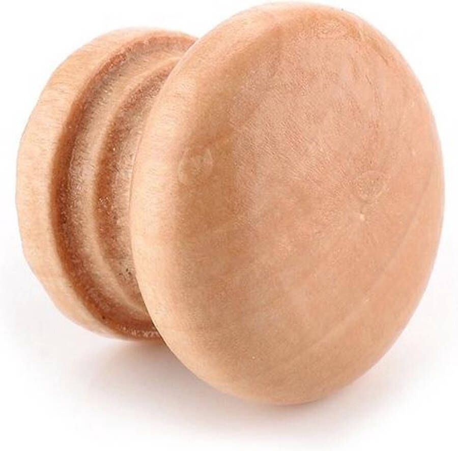 Hoexs Kastknoppen Meubelknop Hout inclusief bevestigingsbout| 25mm Meubelhandvat Kastknop Industriële Keukengreep Hand Grepen Knop Robuust Deurgreep Staal Strak Meubelbeslag schuifdeur Meubelknoppen Handvat Greep Schuifdeurgreep - Foto 2