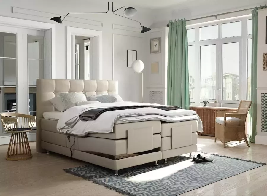 Adore Slaapcomfort Elektrische boxspring Arizona beige - Foto 4