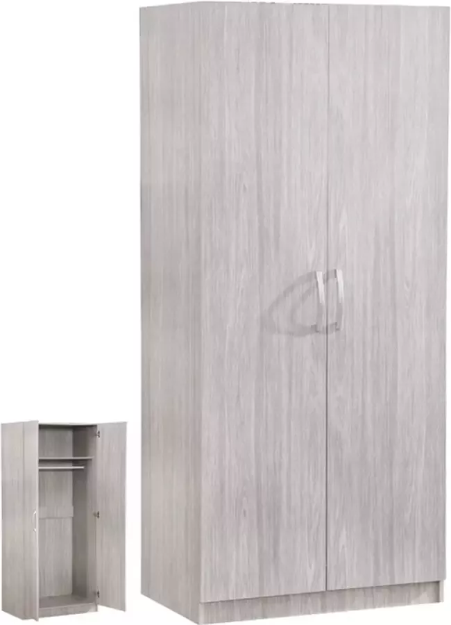 Meubeldiscounter Kledingkast 80cm Kleerkast Ed - Foto 2