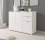 MEUBELLA Dressoir Adita 3 Wit 107 cm - Thumbnail 2