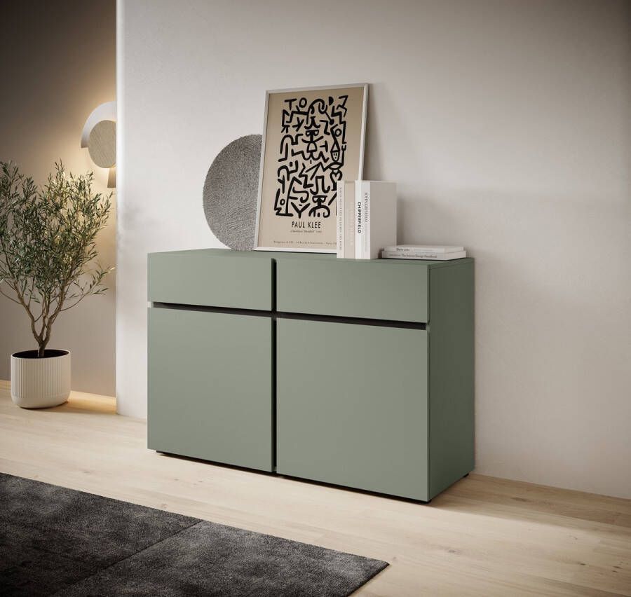 MEUBELLA Dressoir Cainan Groen 119 cm - Foto 2