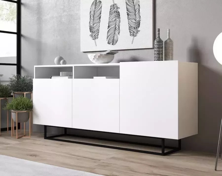 Meubella Dressoir Eos Wit 180 cm - Foto 2