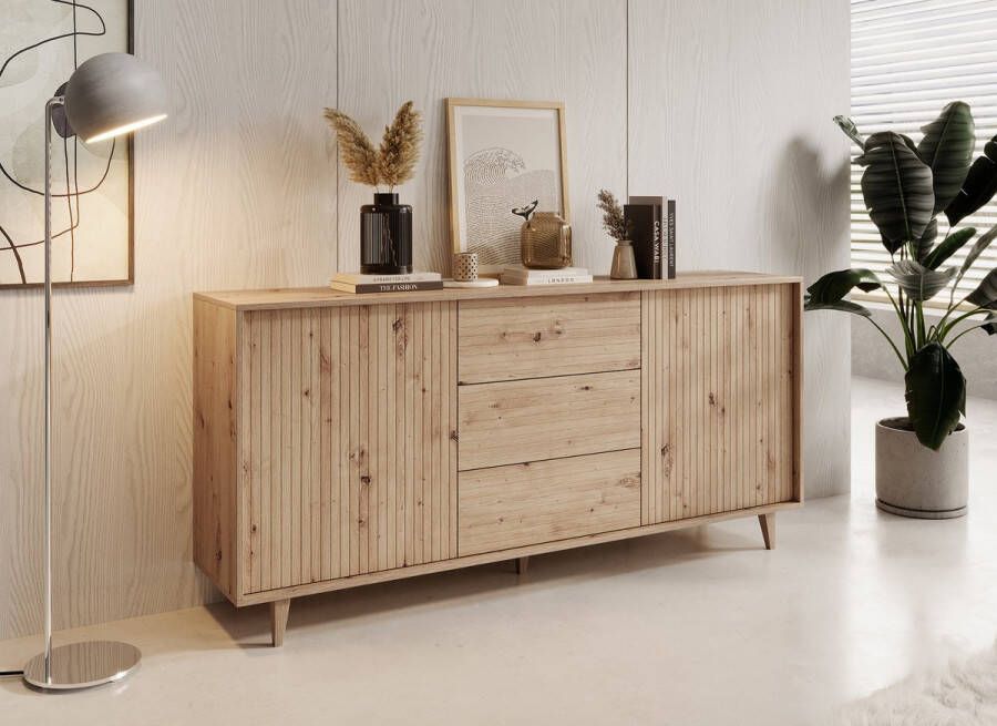 Meubella Dressoir Fuzeta Eiken 180 cm - Foto 2