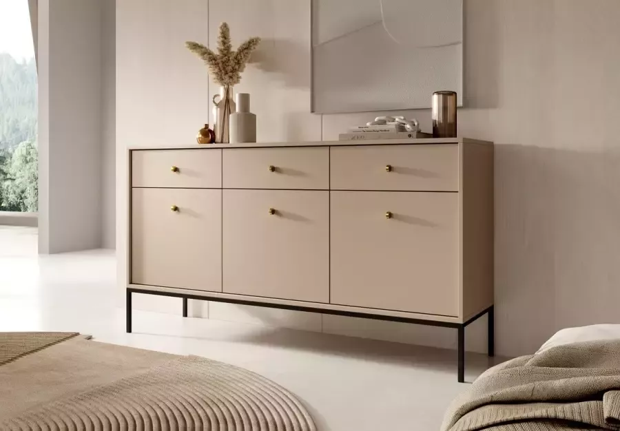 Meubella Dressoir Moreno Beige 154 cm - Foto 2