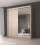 MEUBELLA Kledingkast Flash Licht eiken 180 cm - Thumbnail 1