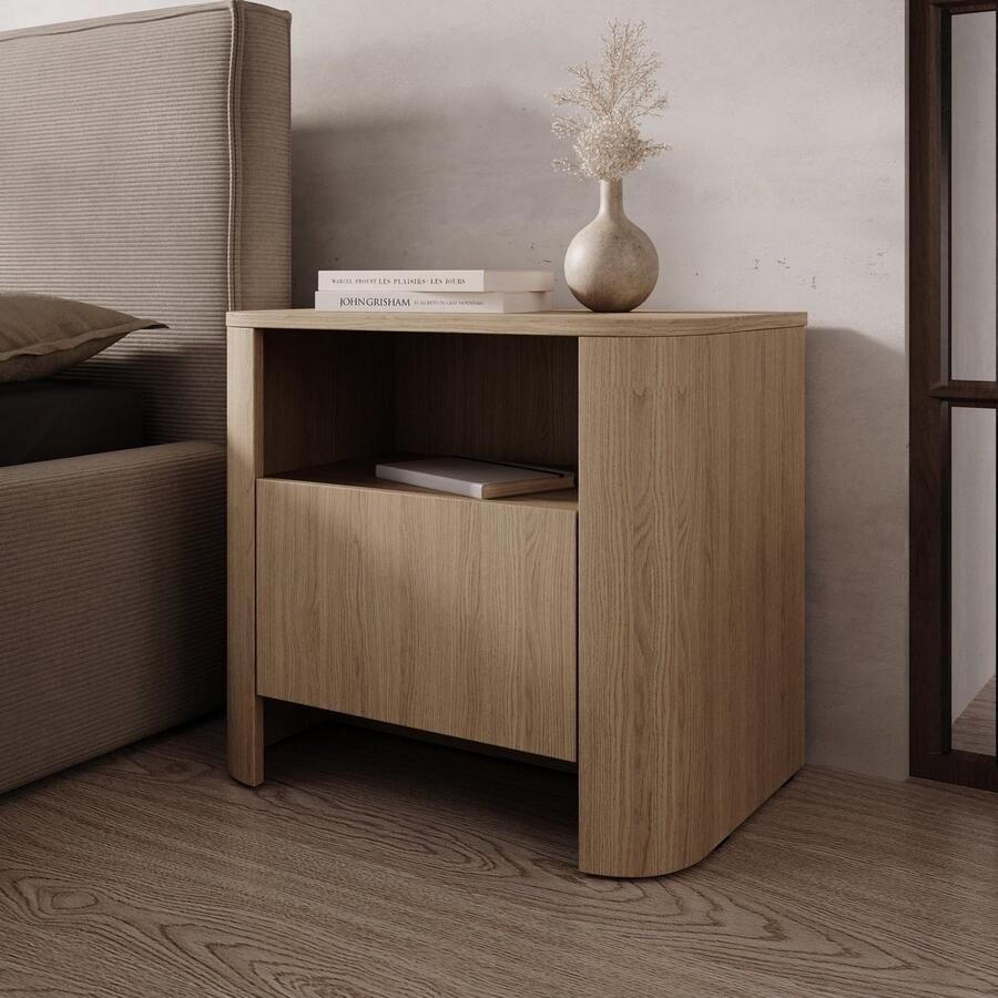 MEUBELLA Barbados Nachtkastje Eiken