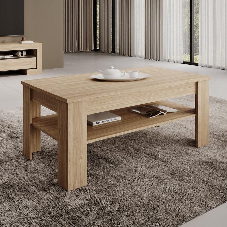 MEUBELLA Cayuga Salontafel Eiken