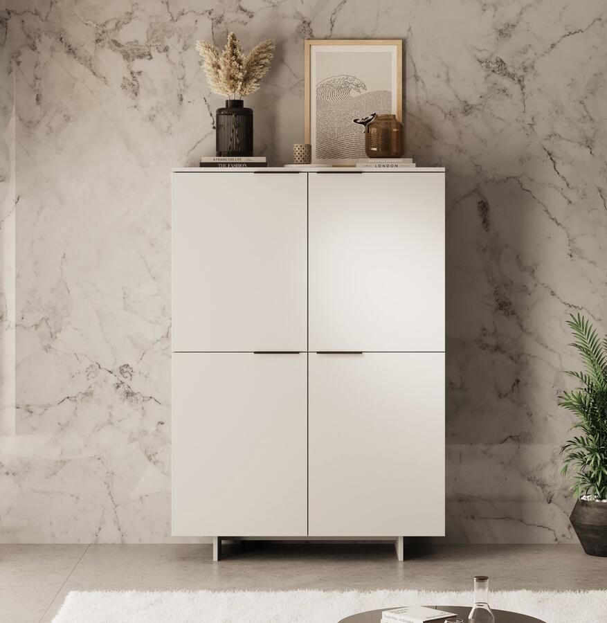 MEUBELLA Dressoir Ankara Beige 100 cm