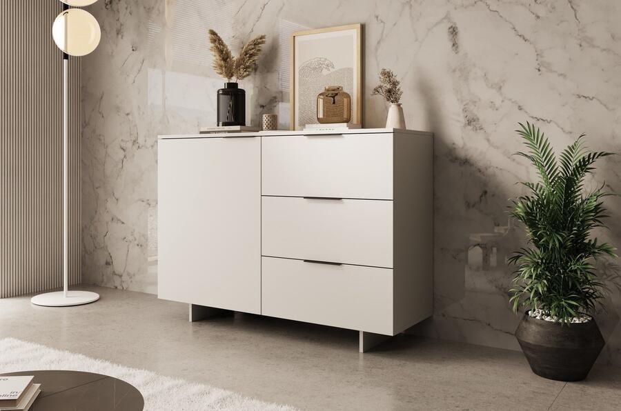 MEUBELLA Dressoir Ankara Beige 120 cm