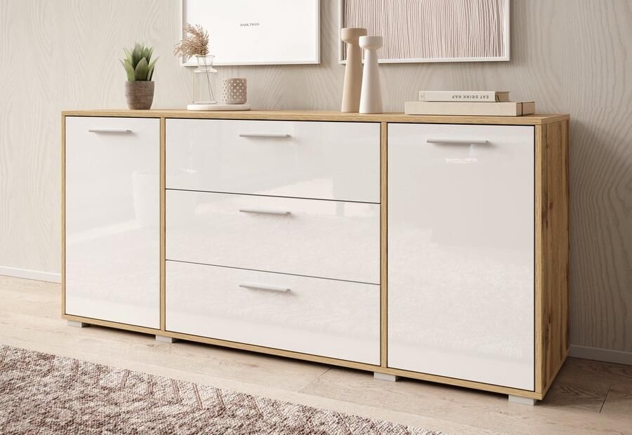 MEUBELLA Dressoir Betty Wit 2 150 cm